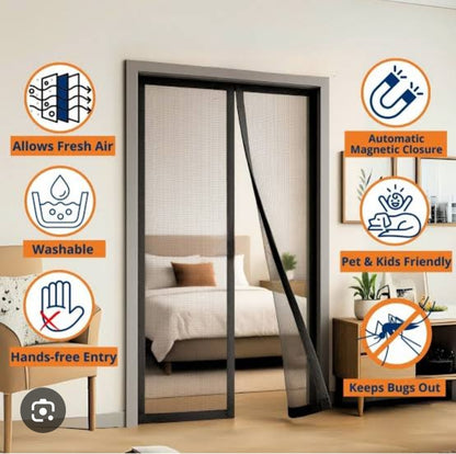 Magnetic Mosquito Door Net